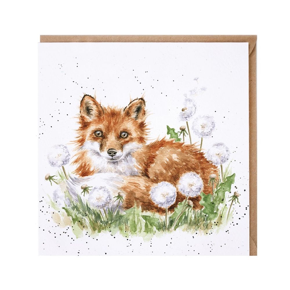 Wrendale Designs Přání Wrendale Designs "The Dandy Fox", 15x15 cm - Liška