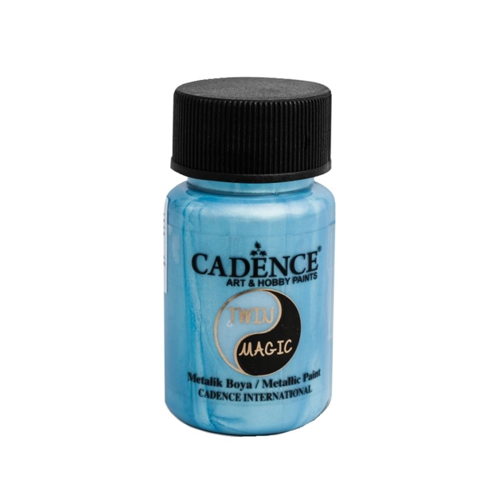 Levně Cadence Metalická barva Cadence Twin Magic, měnící, 50 ml - VYBERTE ODSTÍN - Metalická barva Cadence Twin Magic, měnící, 50 ml - zelená/modrá