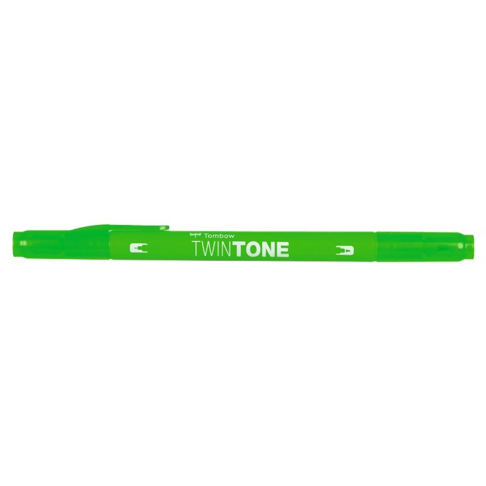 Tombow Oboustranný fix Tombow TwinTone - VYBERTE ODSTÍN - Oboustranný fix Tombow TwinTone - žlutozelený