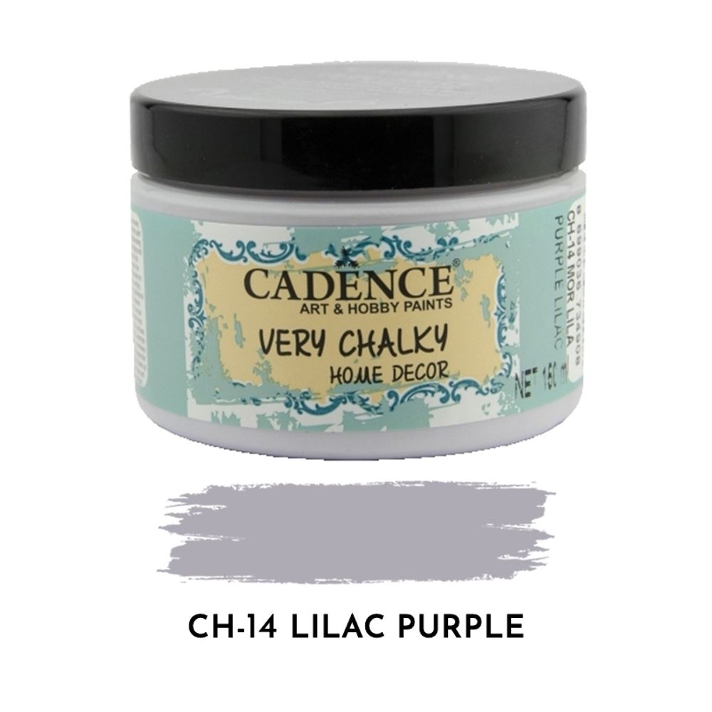 Levně Cadence Křídová barva Cadence Very Chalky, 150 ml - VYBERTE ODSTÍN - Křídová barva Cadence Very Chalky, 150 ml - lilac purple, pastel. fialová