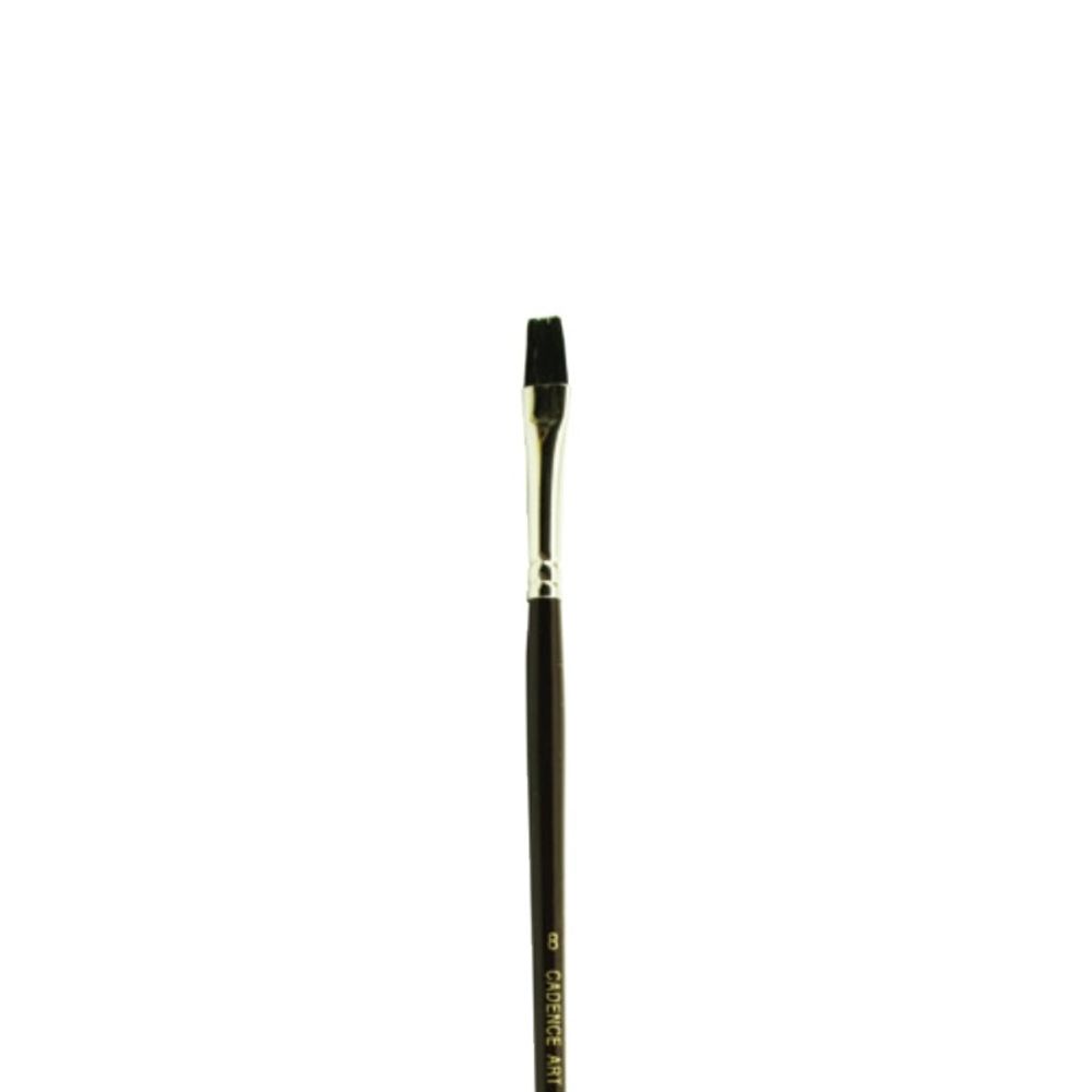 Cadence Plochý štětec Cadence 210 Ox Hair Brush - VYBERTE VELIKOST - Plochý štětec Cadence 210 Ox Hair Brush - vel. 8