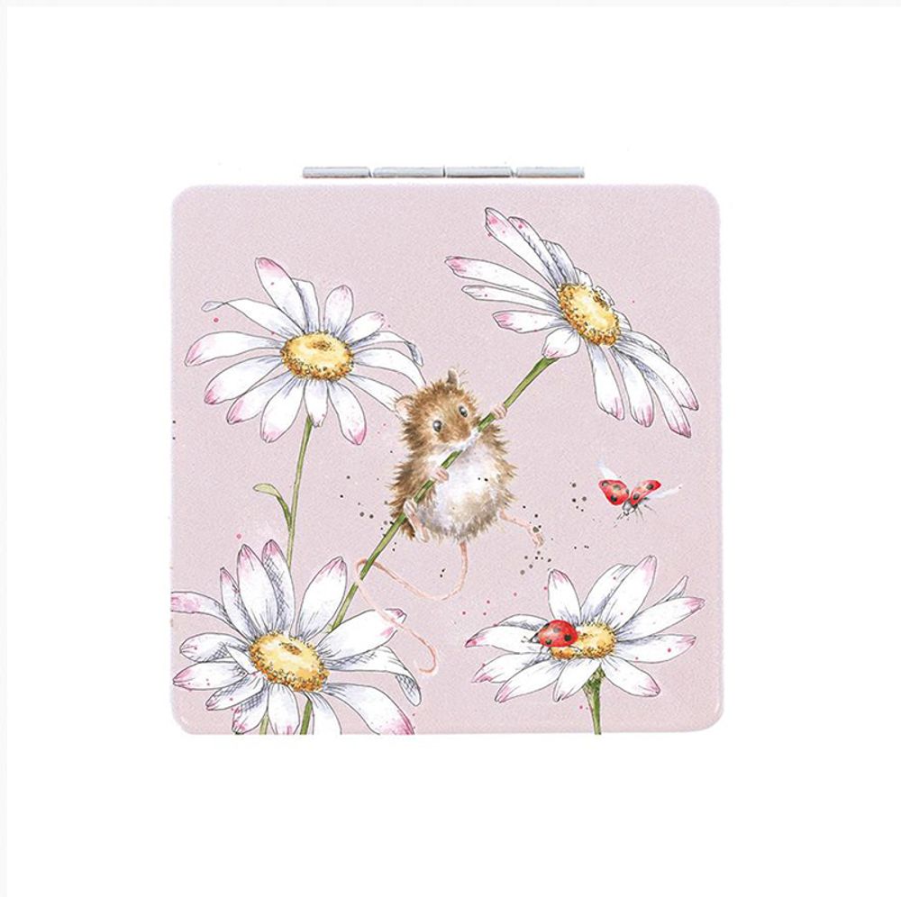 Wrendale Designs Kapesní zrcátko Wrendale Designs "Oops a Daisy" - Myška