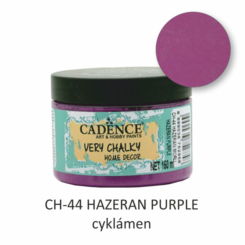 Levně Cadence Křídová barva Cadence Very Chalky, 150 ml - VYBERTE ODSTÍN - Křídová barva Cadence Very Chalky, 150 ml - hazeran purple, cyklámenová