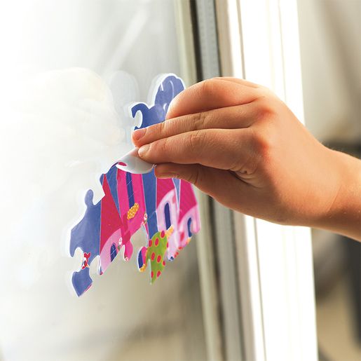 Vertikální okenní puzzle Aladine, 48 dílků - Piráti