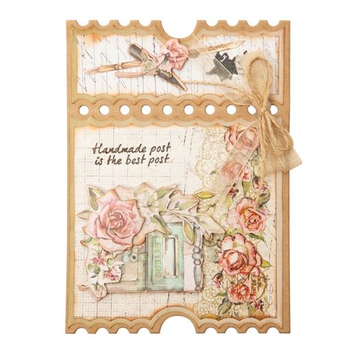 Blok podkladových papírů Studio Light "Vintage Diaries", 20,3x20,3 cm, 36 l.
