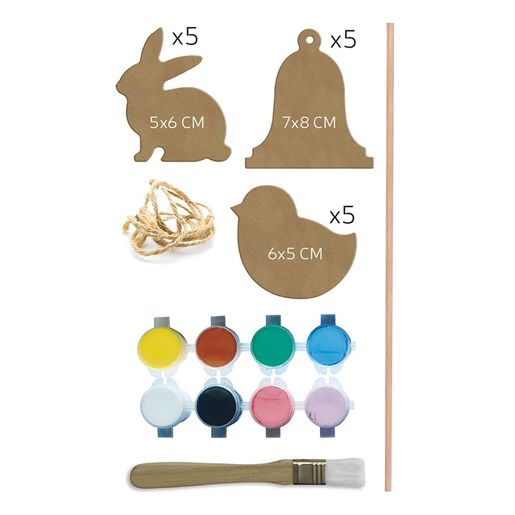 Kreativní dřevěná sada k dotvoření Aladine - Velikonoce