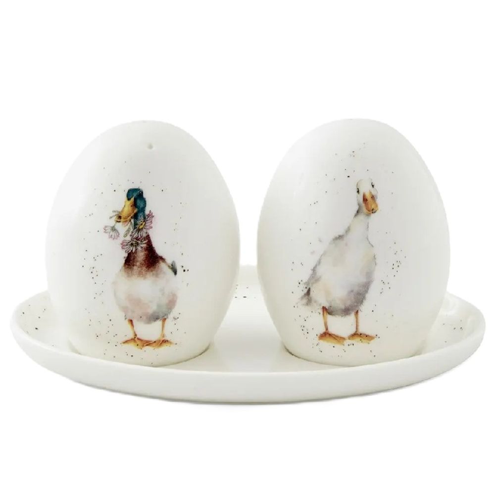 Wrendale Designs Porcelánová solnička a pepřenka Wrendale Designs - Kachny