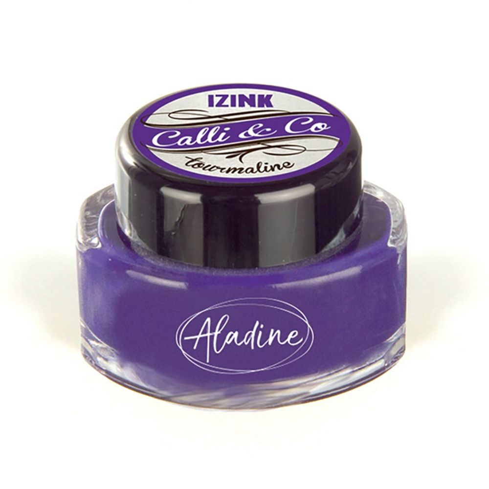 Levně Aladine Kaligrafický inkoust Aladine Izink Calli & Co, 15 ml - VYBERTE ODSTÍN - Kaligrafický inkoust Aladine Izink Calli & Co, 15 ml - tourmaline, fialový