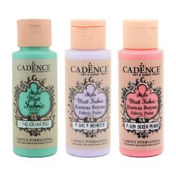 Barva na textil Cadence Style Matt Fabric, 59 ml - VYBERTE ODSTÍN