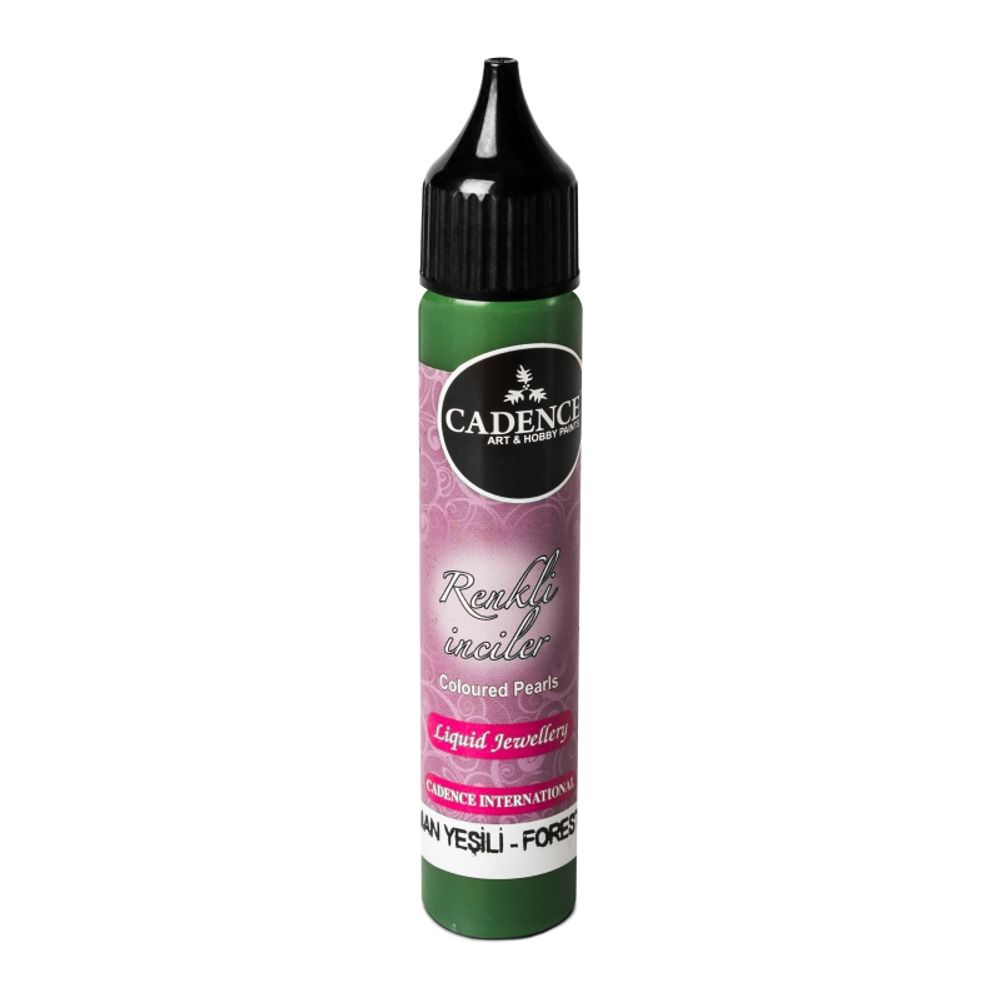Tekuté perly 25 ml - tmavě zelená Aladine