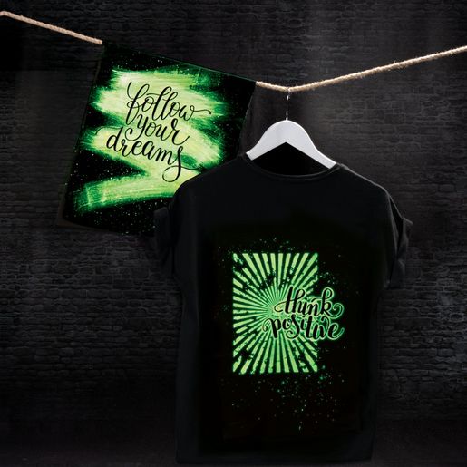 Barva na textil svítící ve tmě Cadence Fabric Glow in the Dark, 50 ml - VYBERTE ODSTÍN