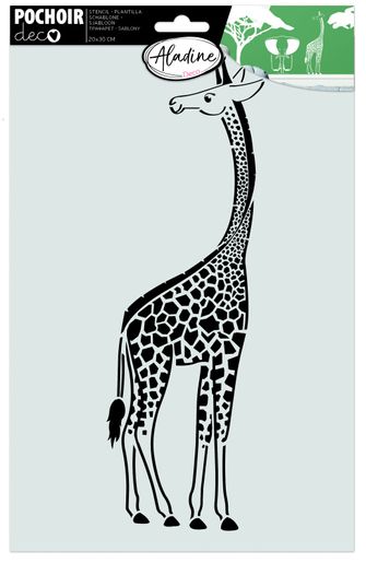 *Šablona, žirafa, 20x30cm