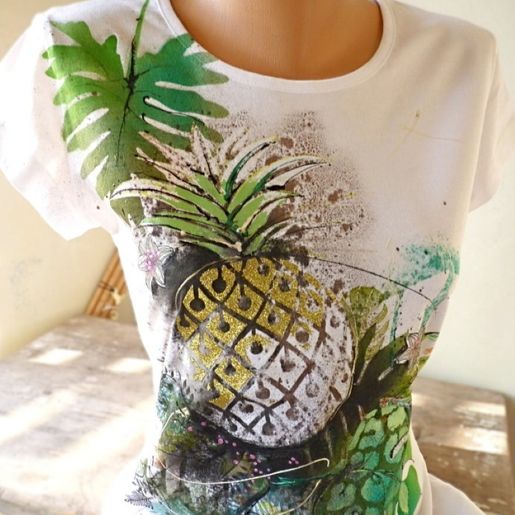 Šablona TCW - Pineapple - VYBERTE VELIKOST