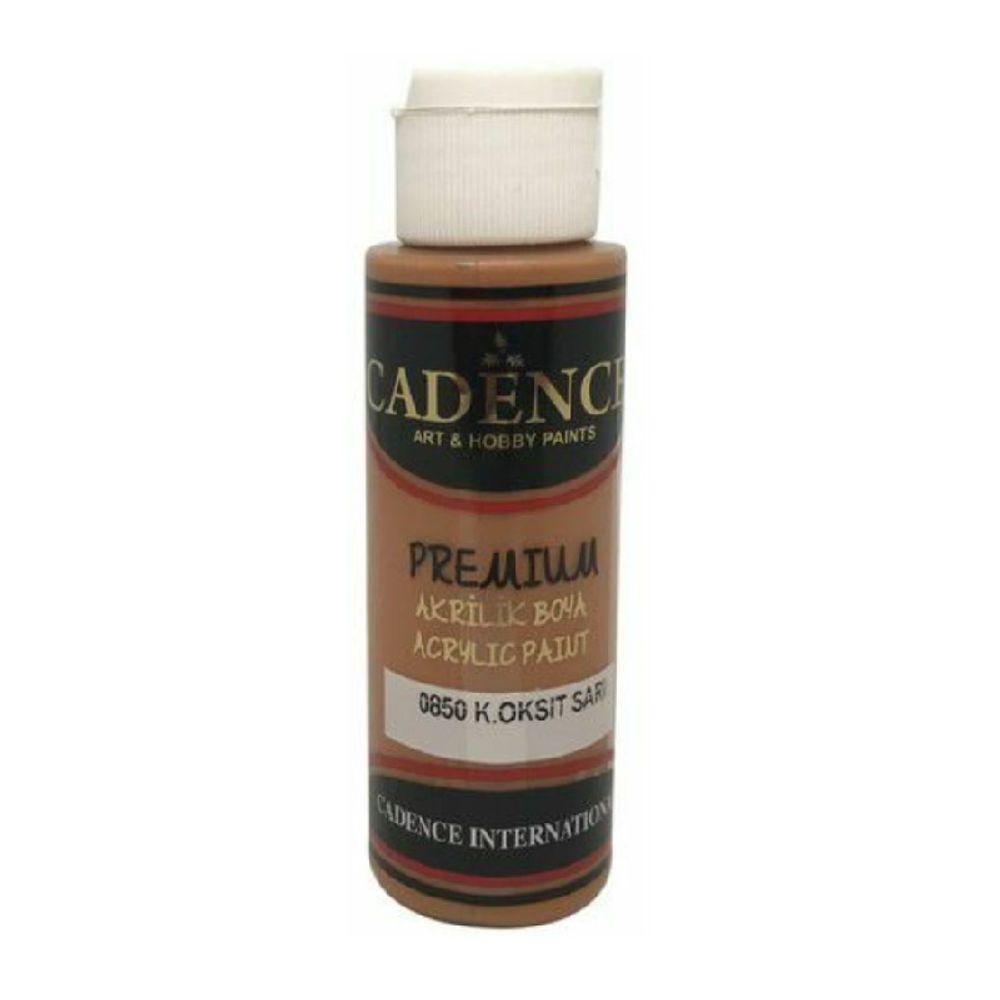 Cadence Akrylová barva Cadence Premium, 70 ml - VYBERTE ODSTÍN - Akrylová barva Cadence Premium, 70 ml - dark oxide yellow, písková tmavá