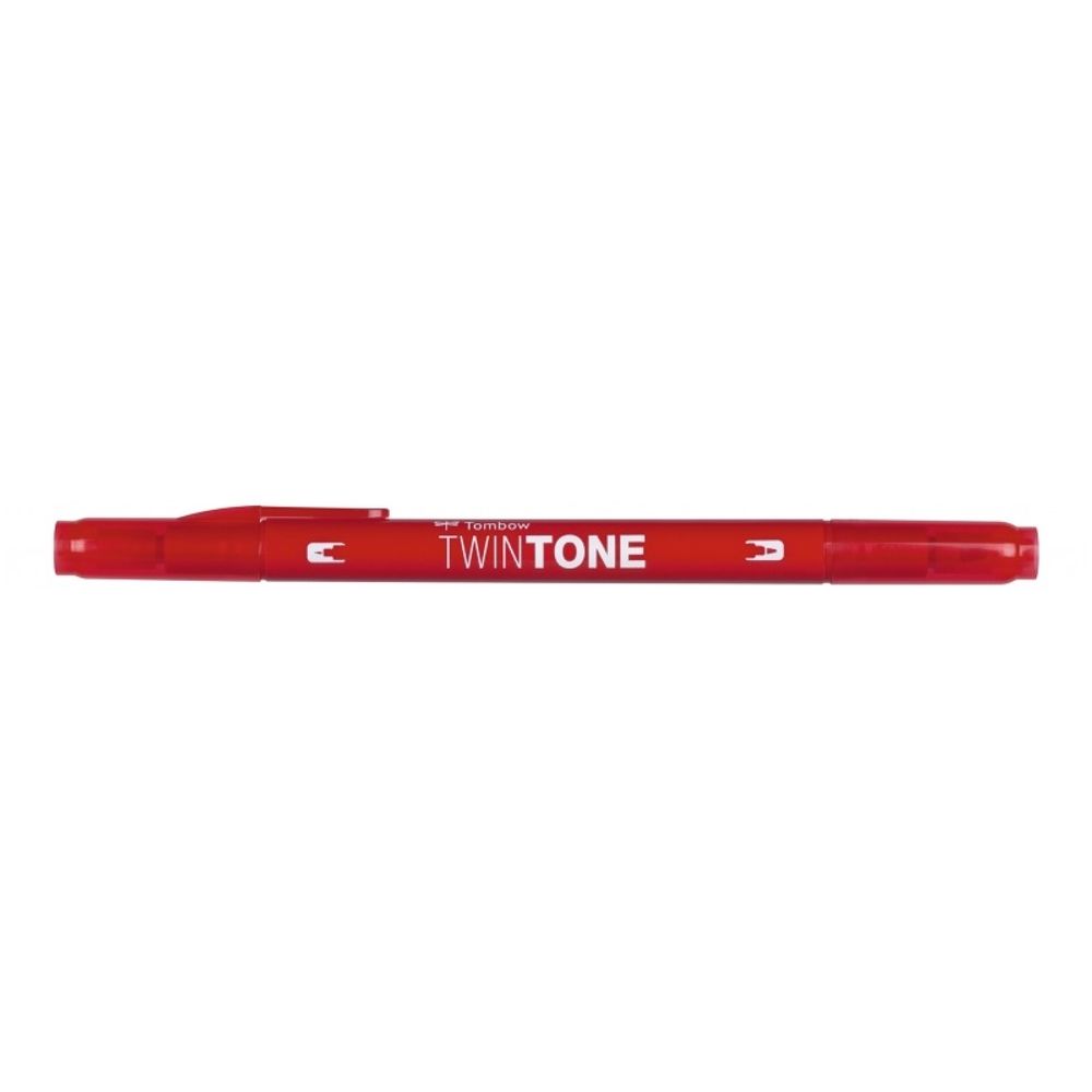 Tombow Oboustranný fix Tombow TwinTone - VYBERTE ODSTÍN - Oboustranný fix Tombow TwinTone - jahodový červený