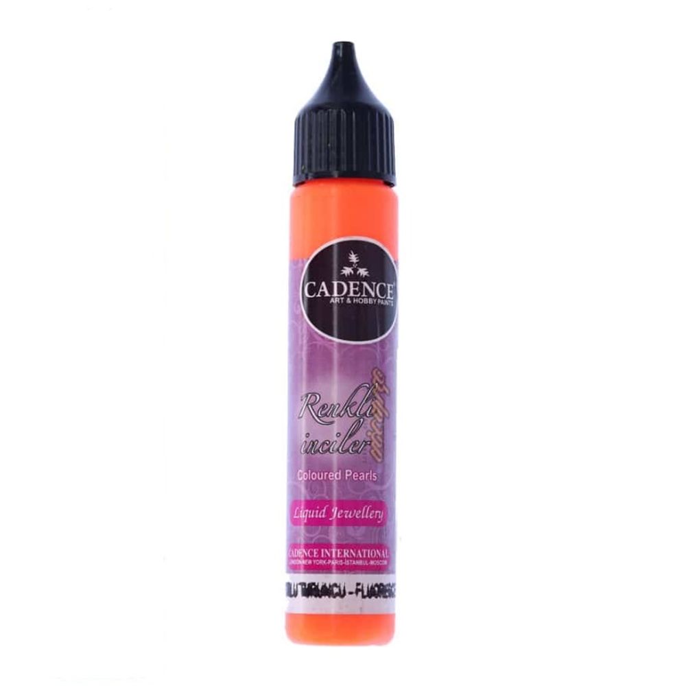 Cadence Tekuté perly Cadence, 25 ml - fluorescenční - VYBERTE ODSTÍN - Tekuté perly Cadence, 25 ml - fluorescent orange, fluorescenční oranžové
