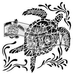 Šablona TCW - Sea turtles - VYBERTE VELIKOST
