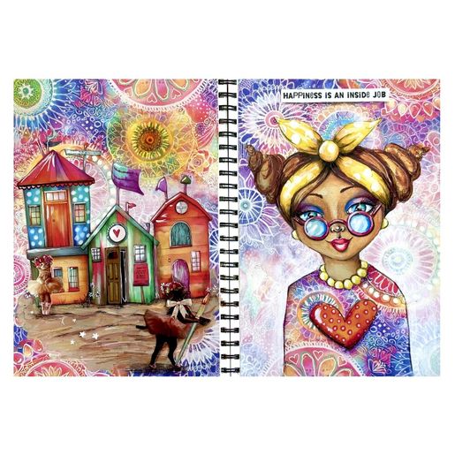 Blok s papírovými výseky Studio Light "26", A4, 70 l. - Extra velké