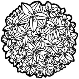 Šablona TCW - Peruvian Lily - VYBERTE VELIKOST