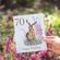 Narozeninové přání Wrendale Designs "70 The Wild Garden" - Zajíc