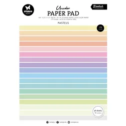 Blok barevných papírů Studio Light, A4, 36 l. - pastelové barvy