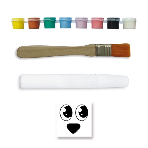 Dřevěný obrázek k dotvoření Aladine - Kočka