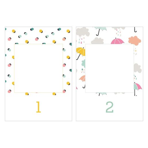 Milníkové karty Aladine Můj první rok