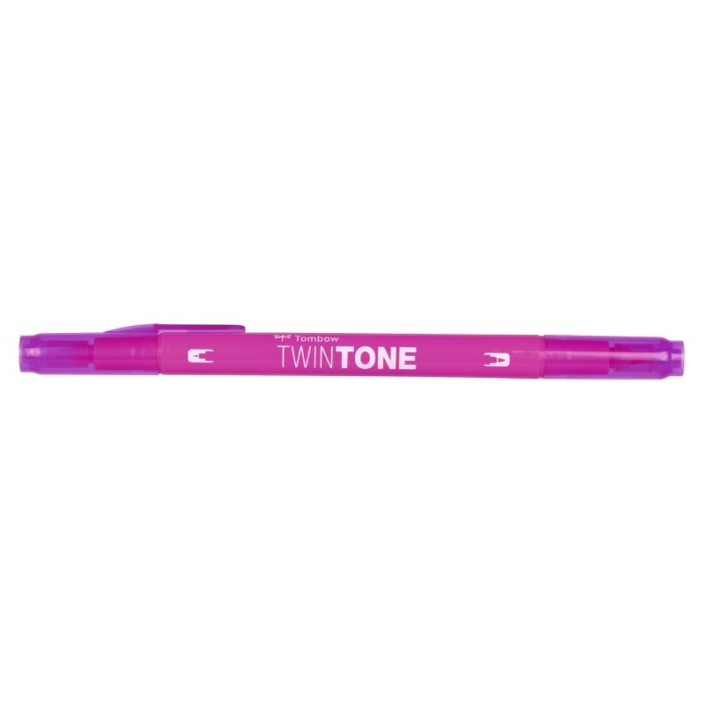 Tombow Oboustranný fix Tombow TwinTone - VYBERTE ODSTÍN - Oboustranný fix Tombow TwinTone - fuchsiový růžový