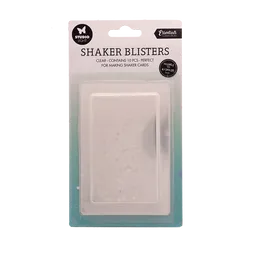 Plastová krytka na výrobu chrastidla Studio Light, 10,5x6,5 cm, 10 ks - Obdélník