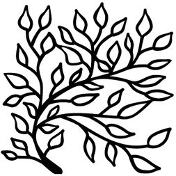 Šablona TCW - Solemn Branch - VYBERTE VELIKOST