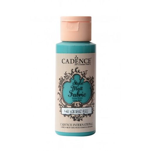 Klasická textilní barva Style Matt Fabric, 50ml - světle tyrkysová, light sea green