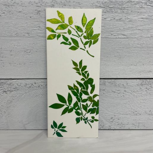 Šablona TCW 4"x9" (10x23 cm) - Gentle Leaves
