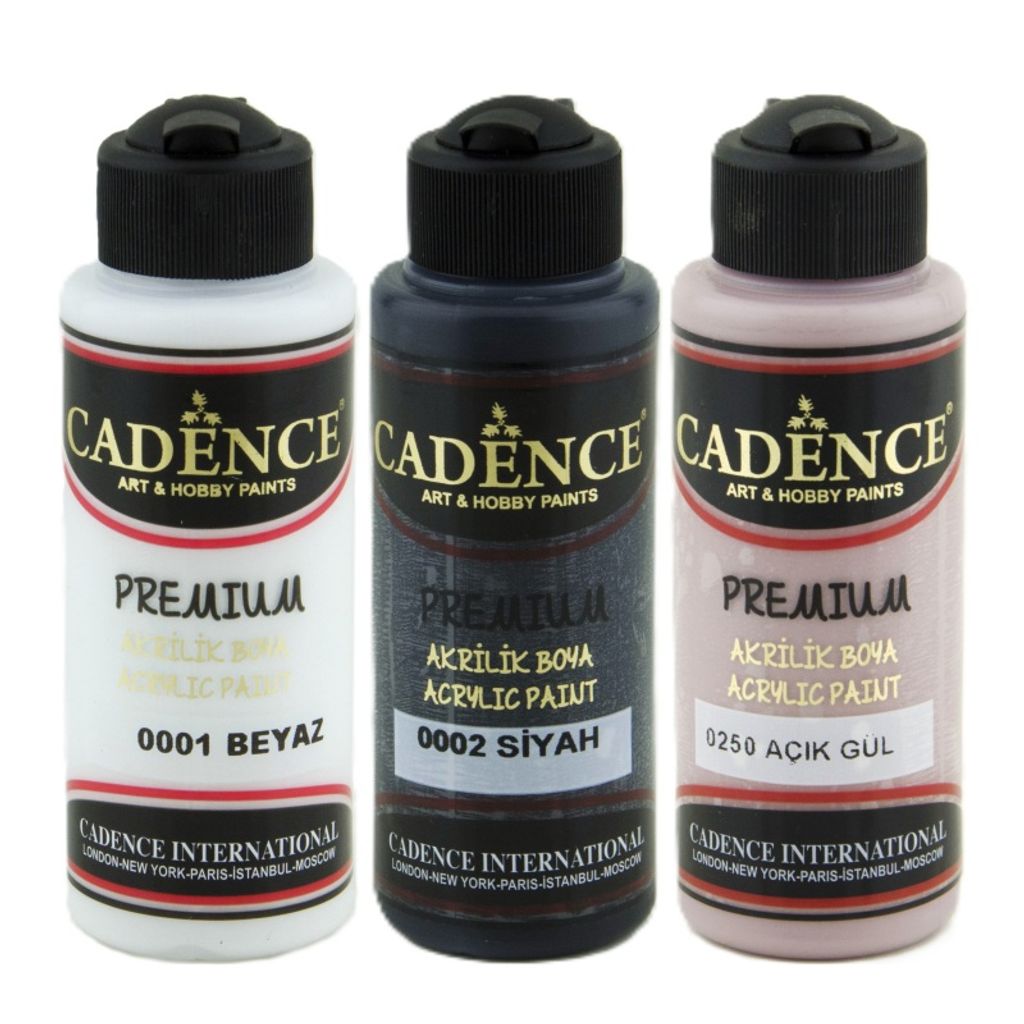 Akrylová barva Cadence Premium, 120 ml - VYBERTE ODSTÍN