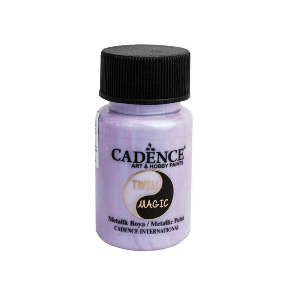 Levně Cadence Metalická barva Cadence Twin Magic, měnící, 50 ml - VYBERTE ODSTÍN - Metalická barva Cadence Twin Magic, měnící, 50 ml - modrá/fialová