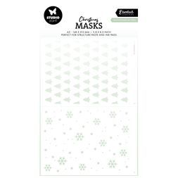 Šablona Studio Light, A5 - Vločky a stromečky