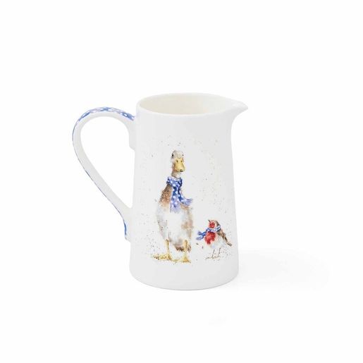 Porcelánový džbán Wrendale Designs, 0,6 l - Husa a červenka