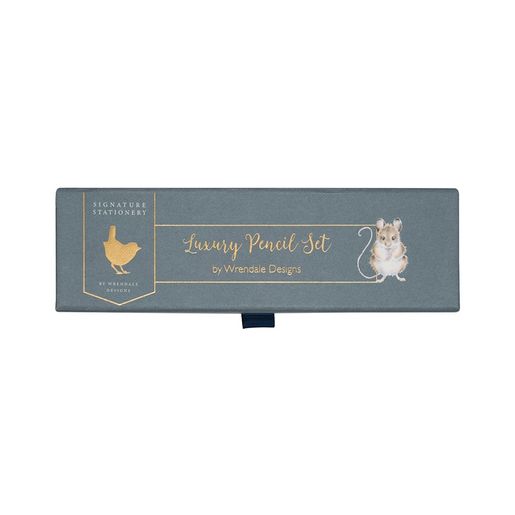 Luxusní tužky Wrendale Designs, 6 ks - Polní zvířata