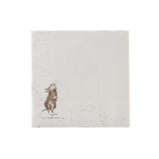 Papírové ubrousky Wrendale Designs "Country Mice 24x24 cm - Myšky