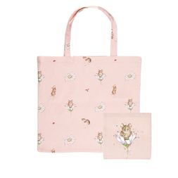 Skládací nákupní taška Wrendale Designs "Oops a Daisy" - Myška
