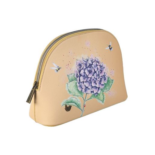 Střední kosmetická taška "Hydrangea" - Včely a hortenzie