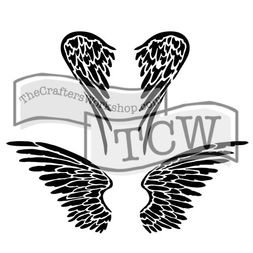 Šablona TCW - Angel Wings - VYBERTE VELIKOST
