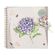 Kroužkové scrapbookové album Wrendale Designs "Hydrangea", 30x30 cm, 68 l. - Hortenzie