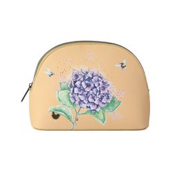 Kosmetická taštička Wrendale Designs "Hydrangea", střední - Včely a hortenzie