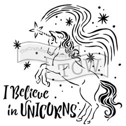 Šablona TCW - Believe in Unicorns - VYBERTE VELIKOST