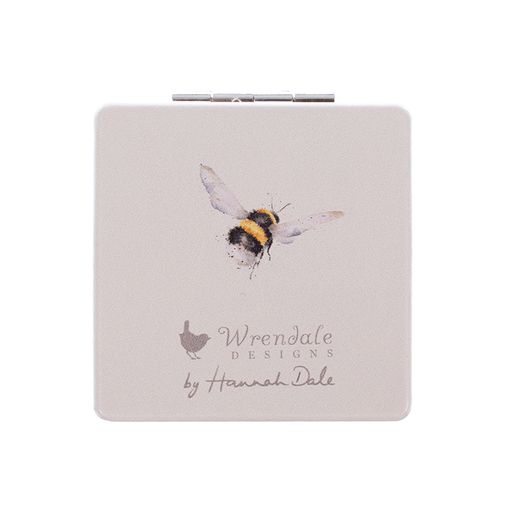 Kapesní zrcátko Wrendale Designs "Flight of the Bumblebee" - Čmelák