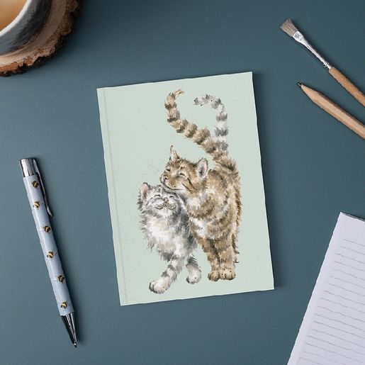 Zápisník Wrendale Designs "Feline Good", A6, 48 l., linkovaný - Kočky