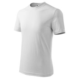Dětské tričko Malfini Basic - bílé - VYBERTE VELIKOST